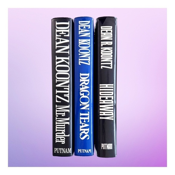 Dean Koontz 3-Book Collection: Mr. Murder, Dragon Tears, Hideaway. Hardcover​​​​ - Picture 1 of 3